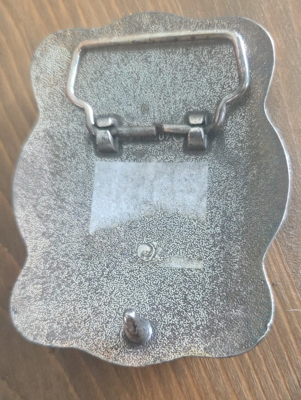 Colorado Silverstar Decorative Silver-Tone Engraved Belt Buckle